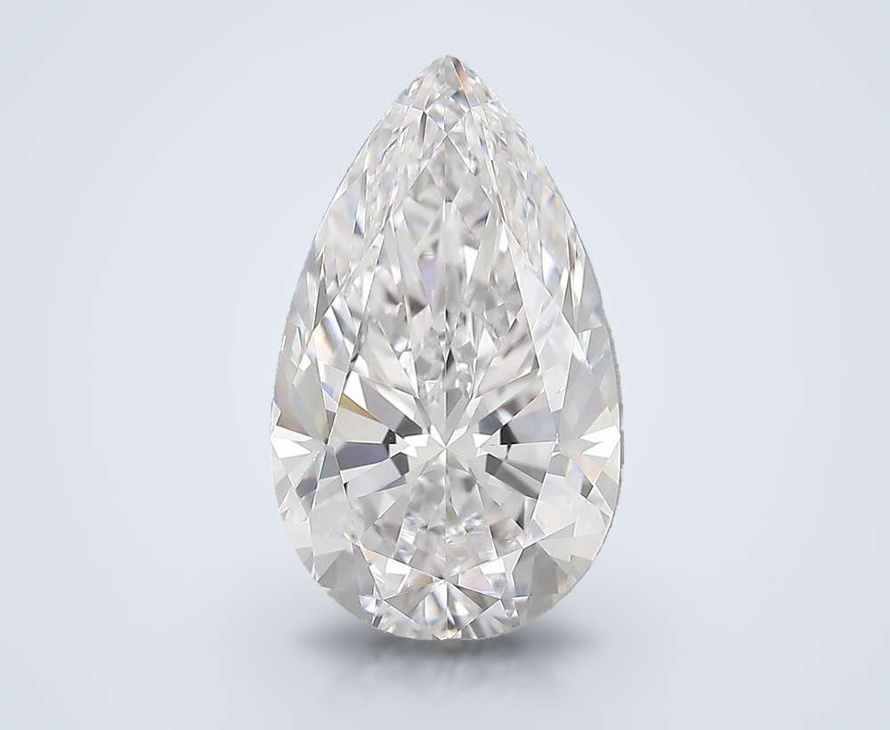 5.02 Carat Pear Lab Diamond