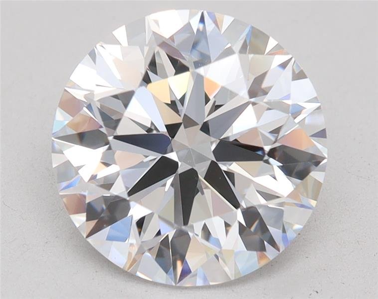 2.51ct E VVS1 Rare Carat Ideal Cut Round Lab Grown Diamond