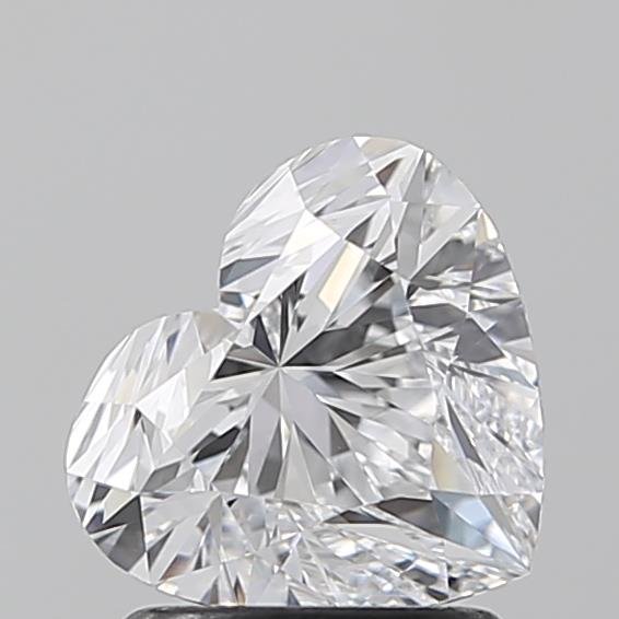 1.57ct D VVS2 Rare Carat Ideal Cut Heart Lab Grown Diamond