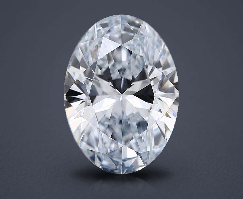 5.00 Carat Oval Lab Diamond