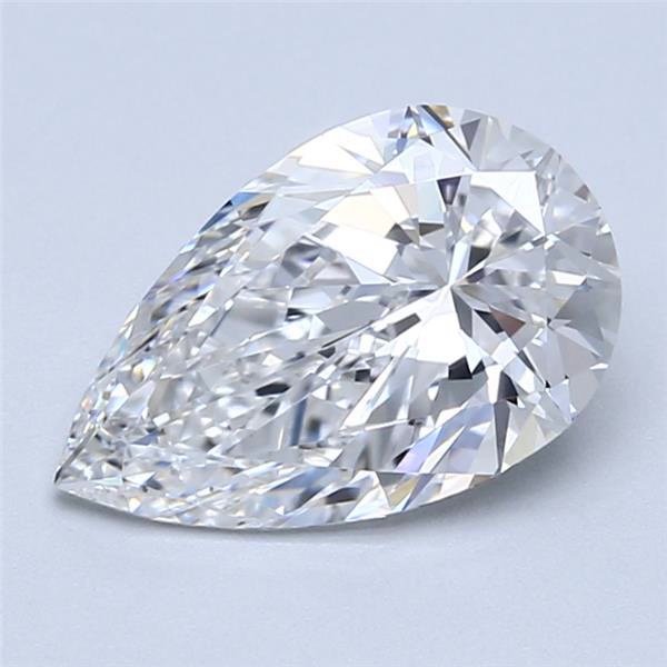 1.70ct E VVS1 Rare Carat Ideal Cut Pear Diamond