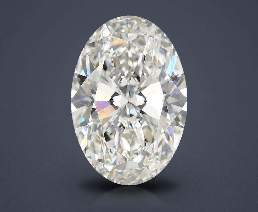 4.10 Carat Oval Lab Diamond