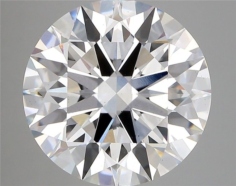 7.22ct D VS1 Rare Carat Ideal Cut Round Lab Grown Diamond