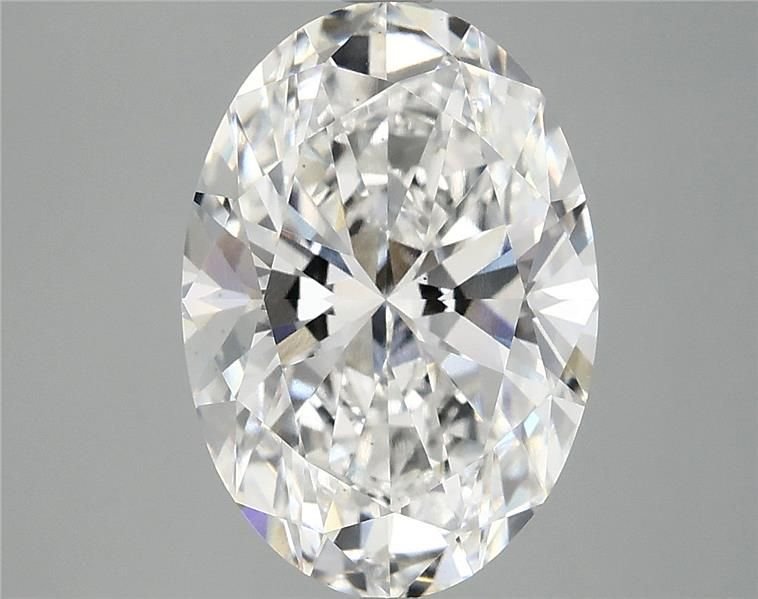 3.92 Carat Oval Lab Diamond