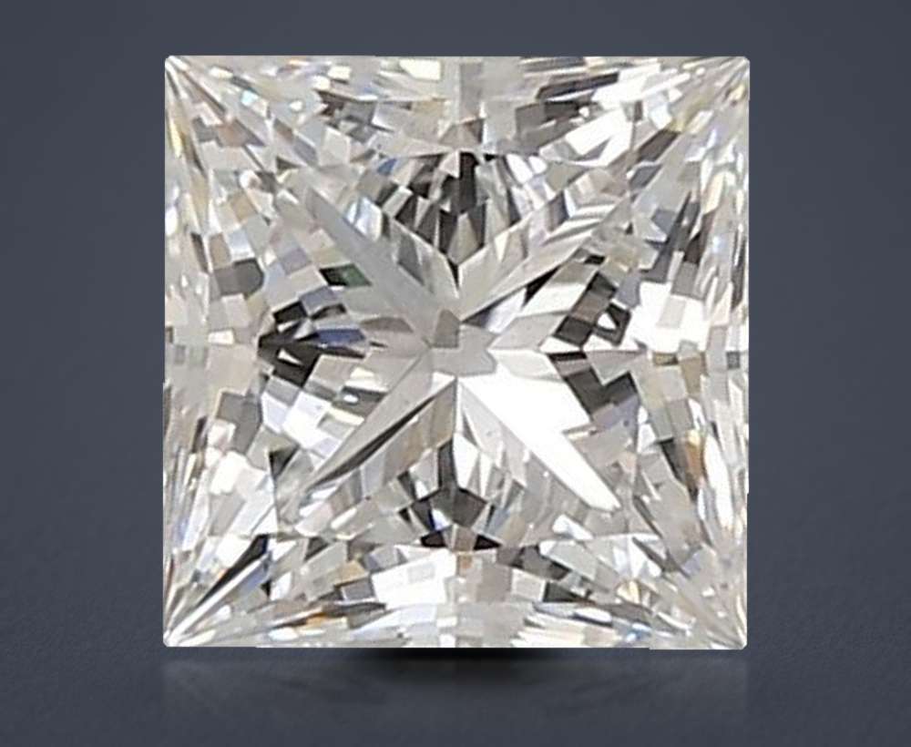 1.58 Carat Princess Lab Diamond