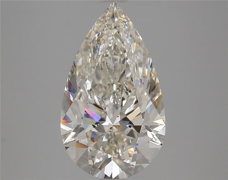 4.05ct I VS2 Rare Carat Ideal Cut Pear Lab Grown Diamond