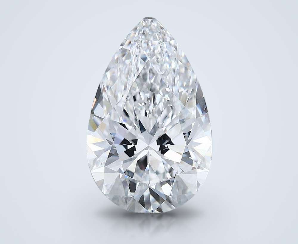 2.51 Carat Pear Lab Diamond