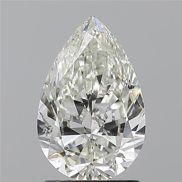 1.70ct I SI2 Rare Carat Ideal Cut Pear Diamond