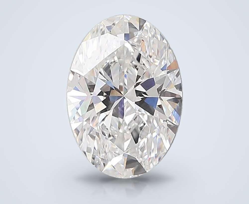 4.07 Carat Oval Lab Diamond