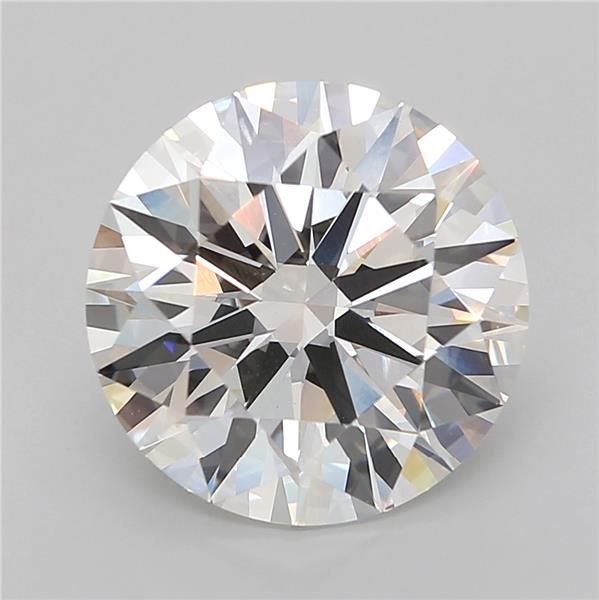 7.04ct G VVS2 Rare Carat Ideal Cut Round Lab Grown Diamond