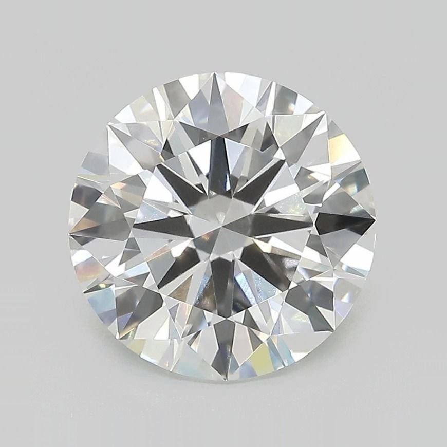 3.43ct F VVS2 Rare Carat Ideal Cut Round Lab Grown Diamond