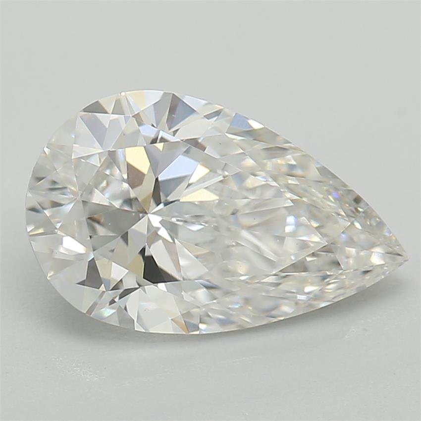 1.05ct E VS1 Rare Carat Ideal Cut Pear Lab Grown Diamond