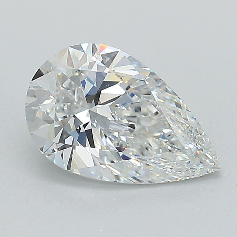 1.41ct D VVS2 Rare Carat Ideal Cut Pear Lab Grown Diamond