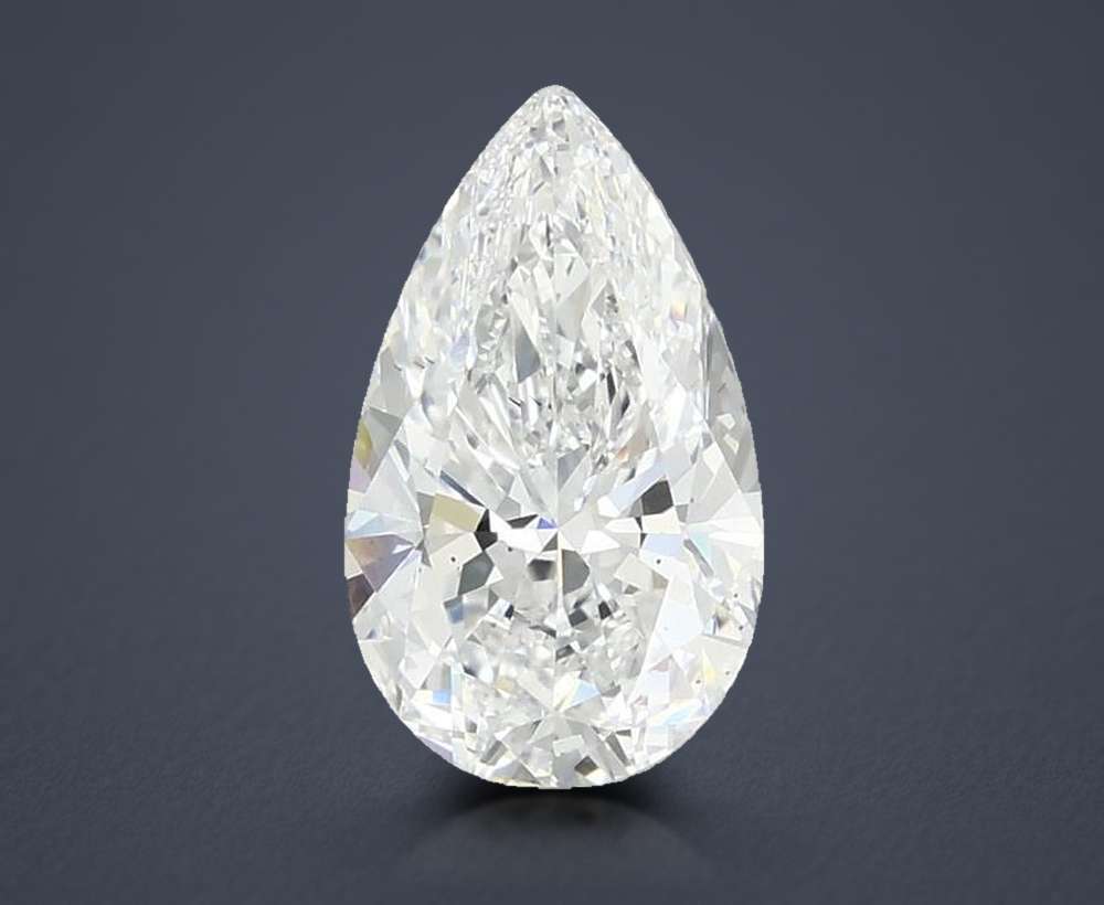 2.01 Carat Pear Lab Diamond