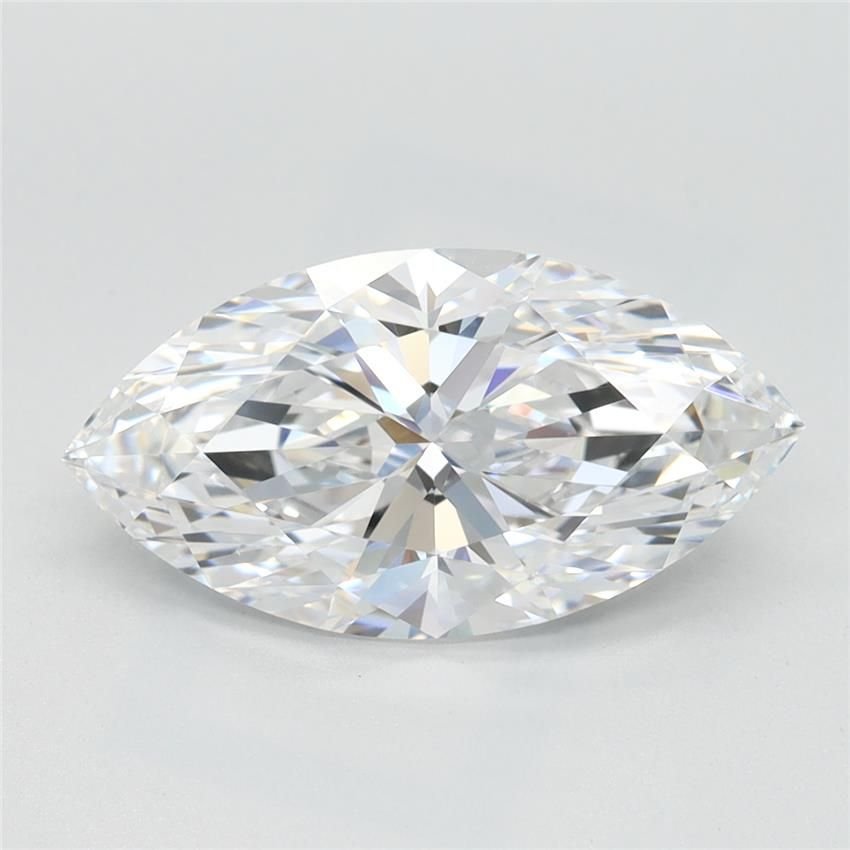 2.42ct D VVS1 Rare Carat Ideal Cut Marquise Lab Grown Diamond