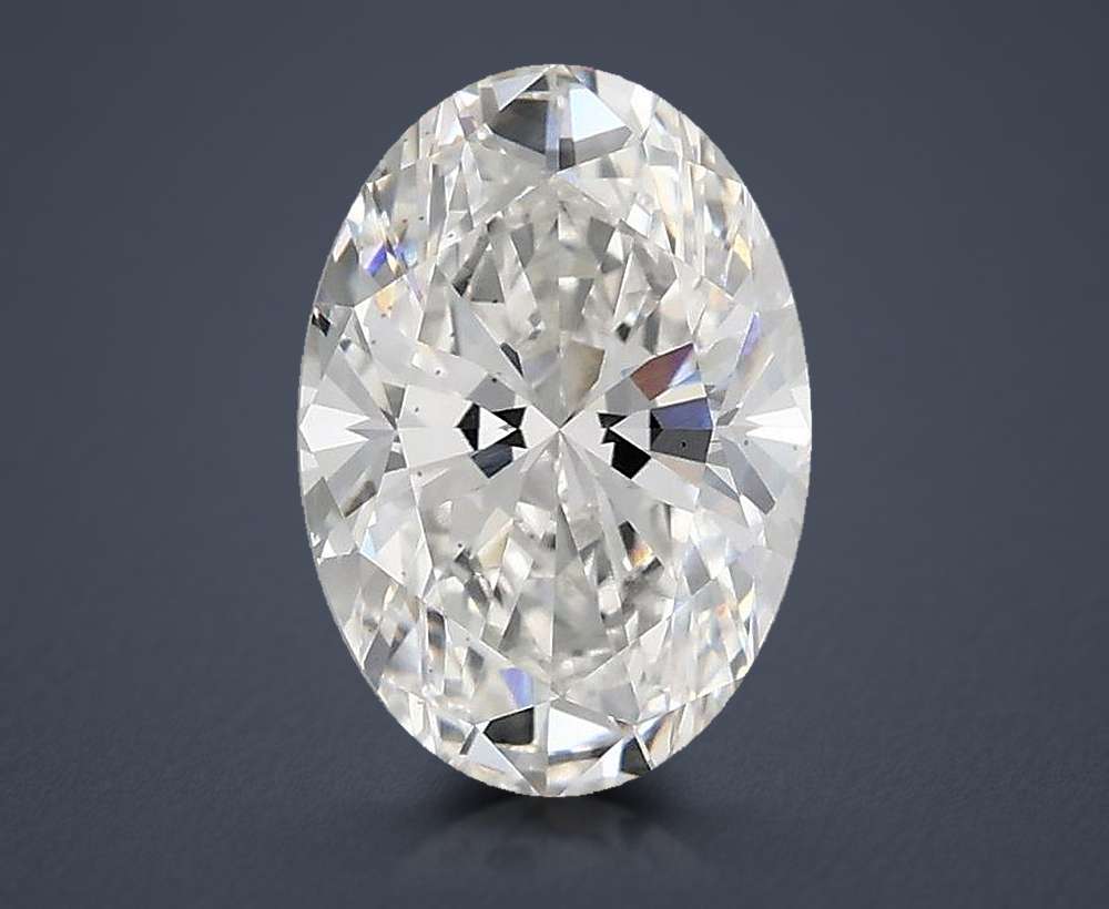 1.64 Carat Oval Lab Diamond