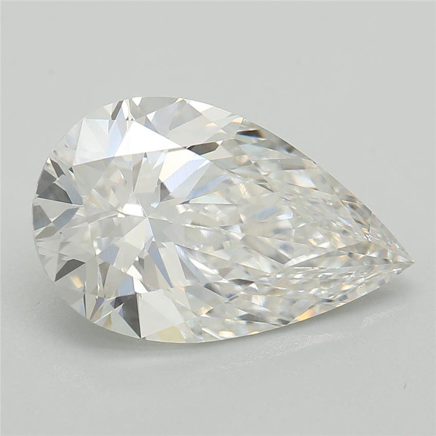 2.30ct E VVS2 Rare Carat Ideal Cut Pear Lab Grown Diamond