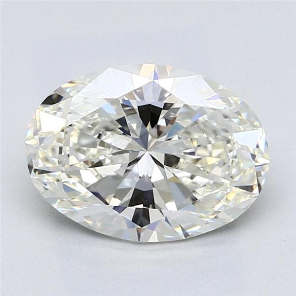 3.01ct J VVS1 Rare Carat Ideal Cut Oval Diamond