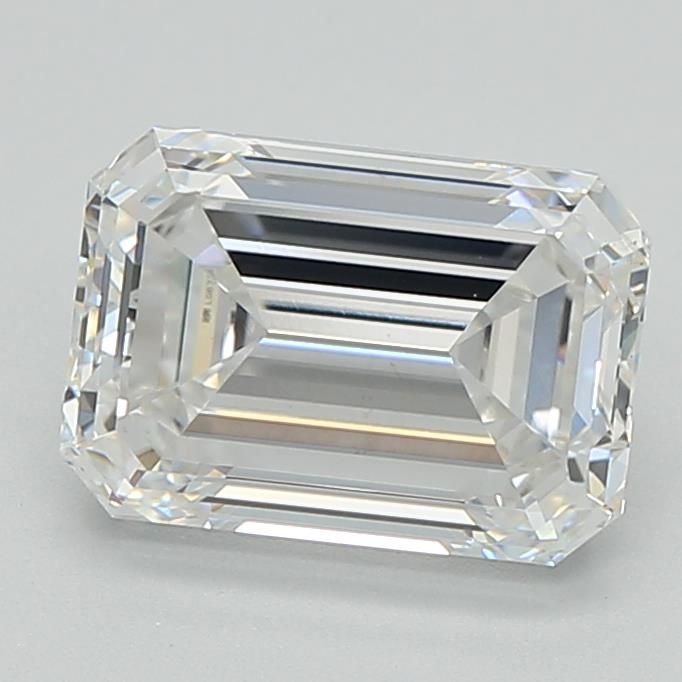 2.20ct E VS1 Very Good Cut Emerald Lab Grown Diamond