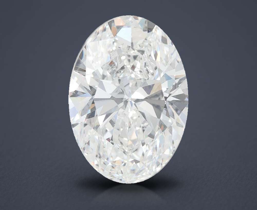 2.22 Carat Oval Lab Diamond