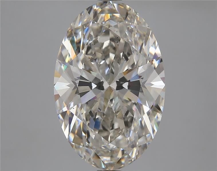 5.52ct I VS2 Rare Carat Ideal Cut Oval Lab Grown Diamond