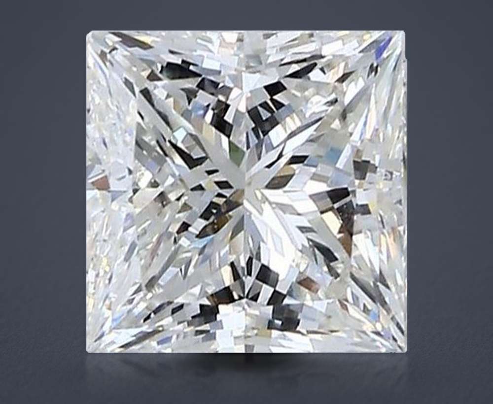 1.71 Carat Princess Natural Diamond