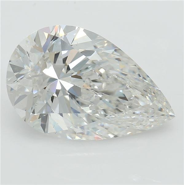 2.77ct G VS1 Rare Carat Ideal Cut Pear Lab Grown Diamond