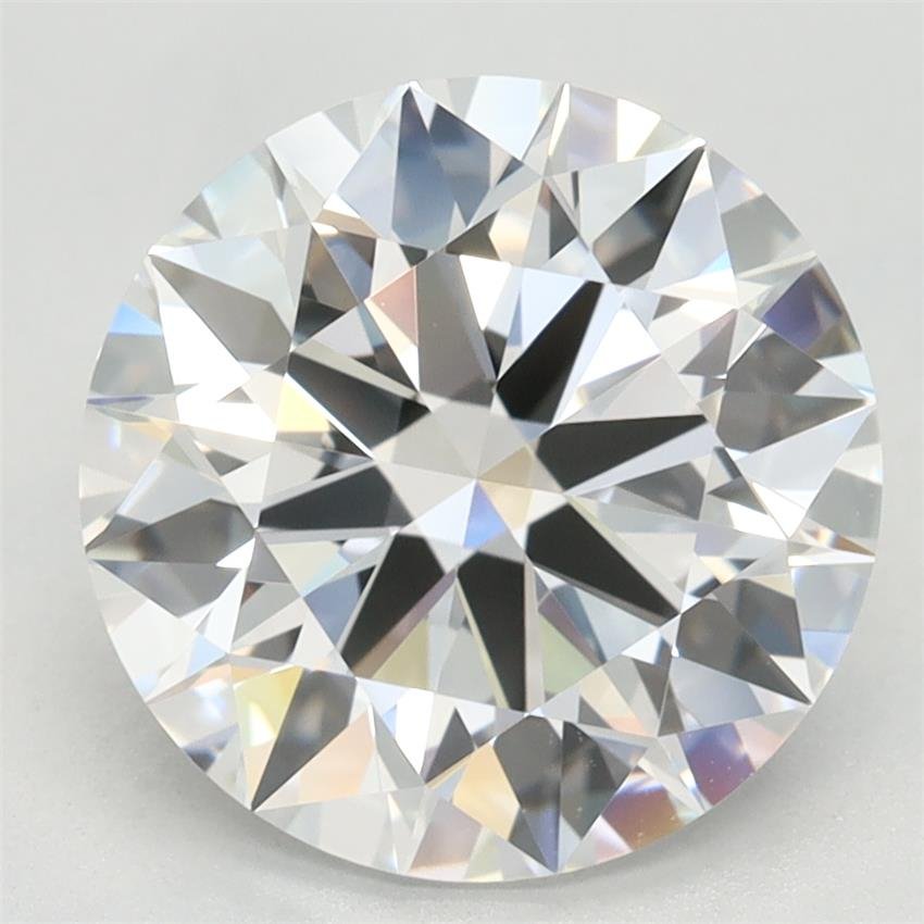 3.24ct E VVS1 Rare Carat Ideal Cut Round Lab Grown Diamond