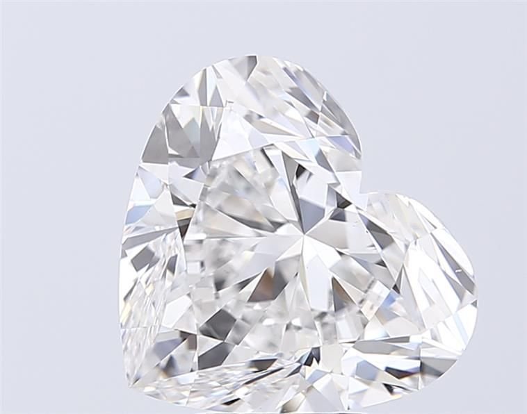 5.51ct E VS1 Rare Carat Ideal Cut Heart Lab Grown Diamond