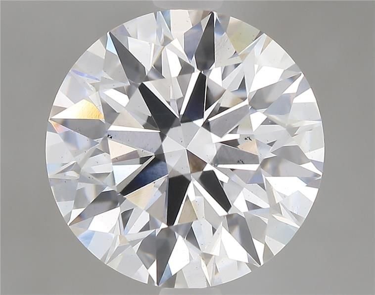 3.07ct D VS2 Rare Carat Ideal Cut Round Lab Grown Diamond