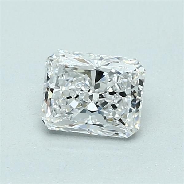 0.66ct D VS1 Very Good Cut Radiant Diamond