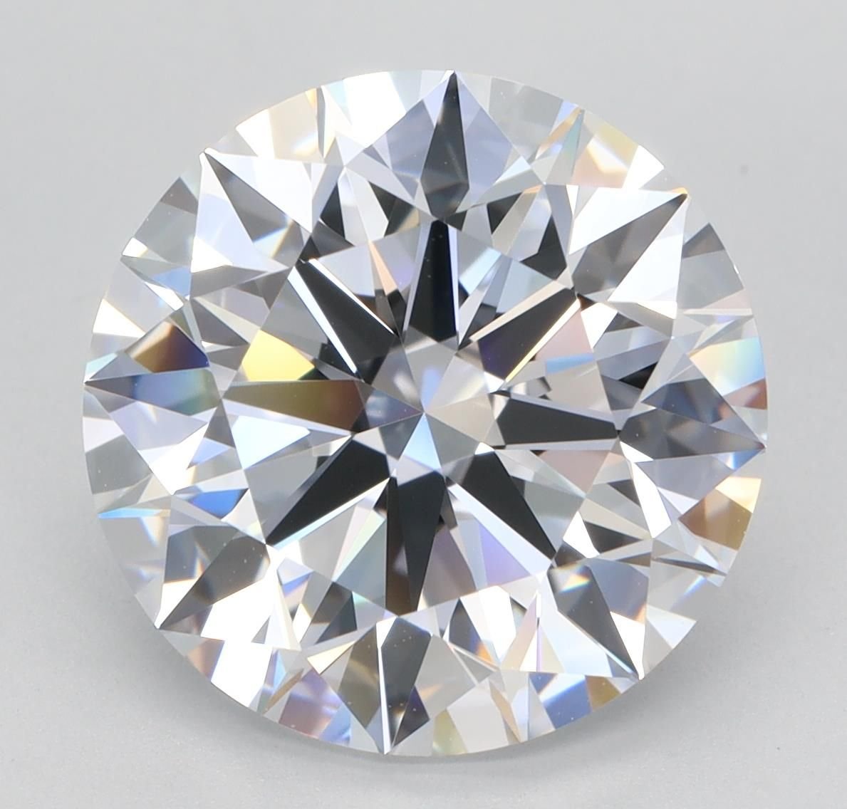 5.30ct D VVS2 Rare Carat Ideal Cut Round Lab Grown Diamond