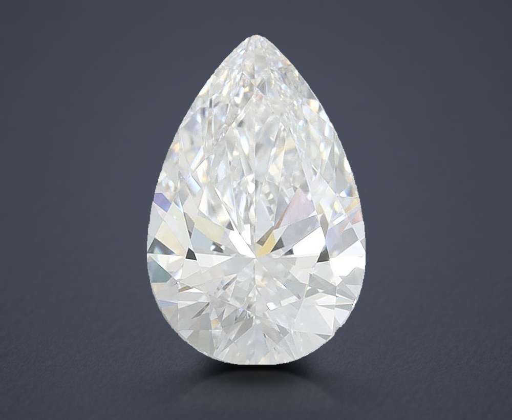 1.54 Carat Pear Lab Diamond