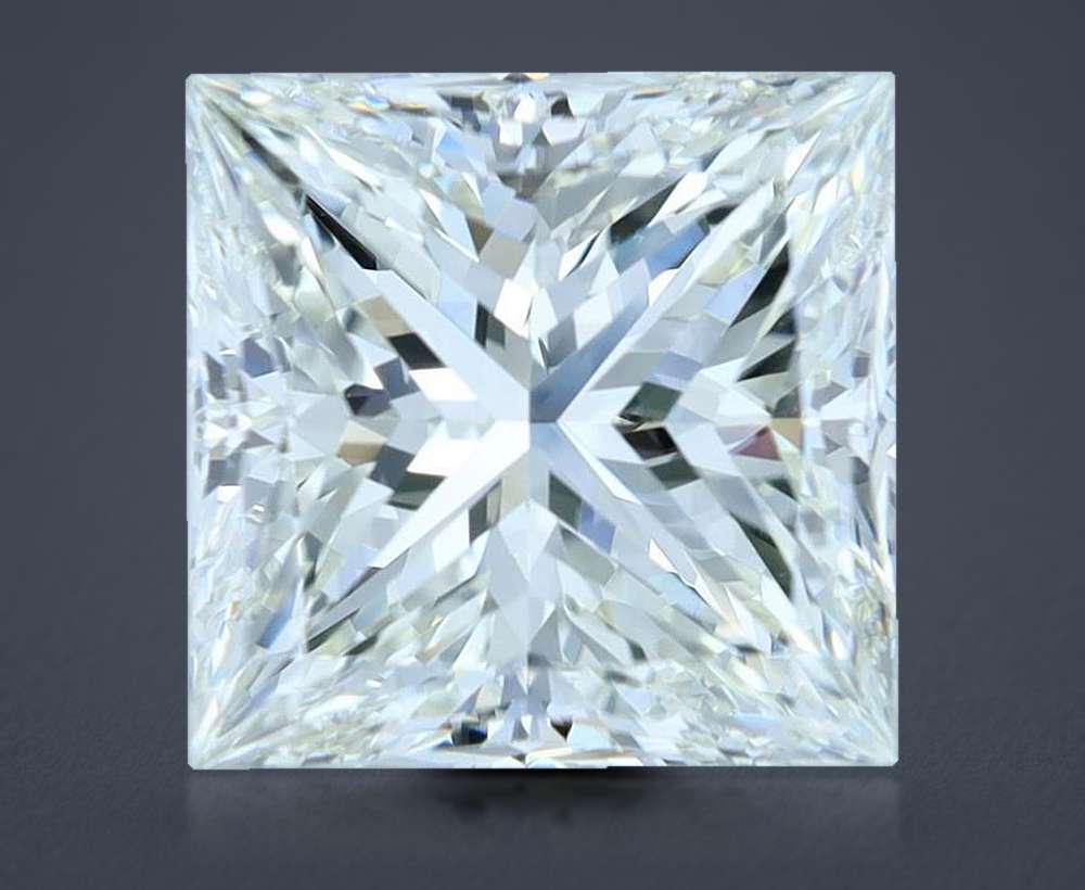 4.25 Carat Princess Natural Diamond