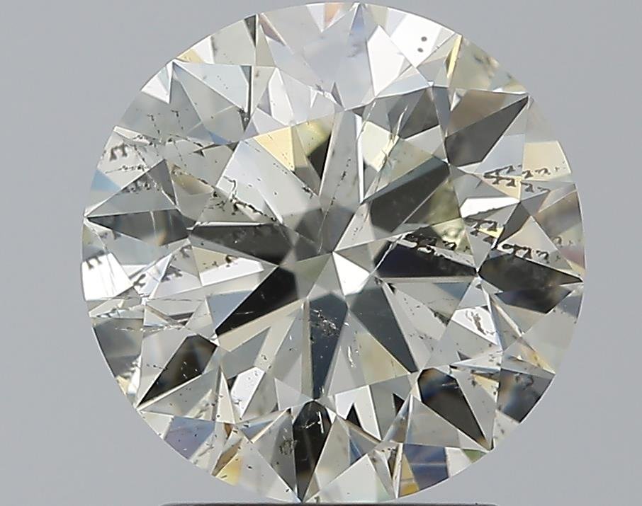 2.39ct J SI2 Ideal Cut Round Diamond