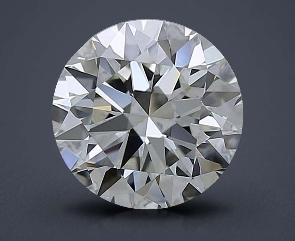 1.70 Carat Round Natural Diamond
