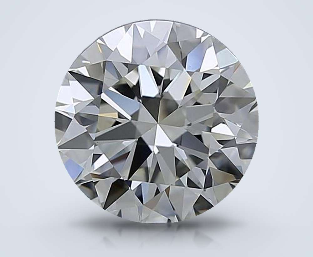 1.70 Carat Round Natural Diamond