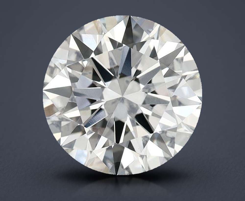4.22 Carat Round Lab Diamond