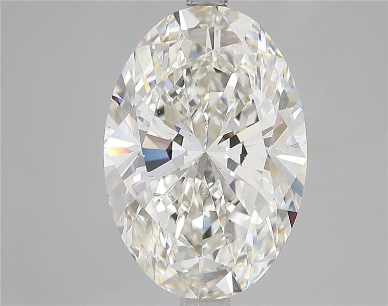 5.48ct I VS2 Rare Carat Ideal Cut Oval Lab Grown Diamond