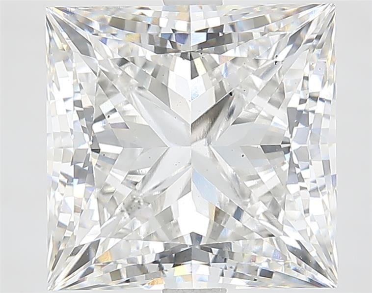 7.07ct F VS2 Rare Carat Ideal Cut Princess Lab Grown Diamond