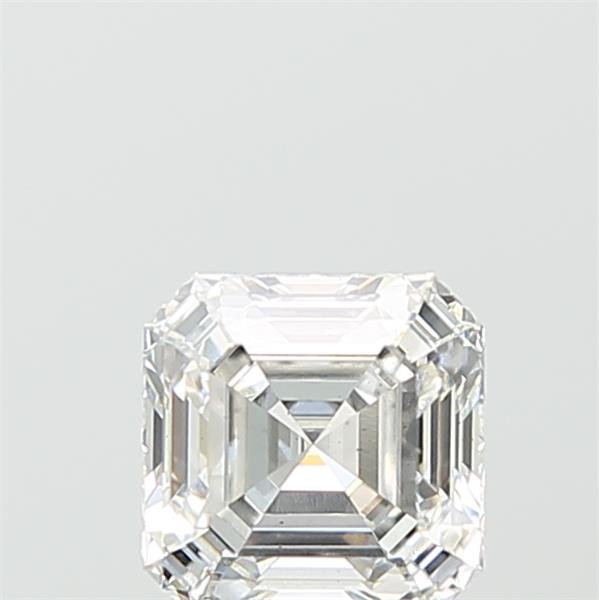 1.25ct F VS2 Rare Carat Ideal Cut Asscher Lab Grown Diamond