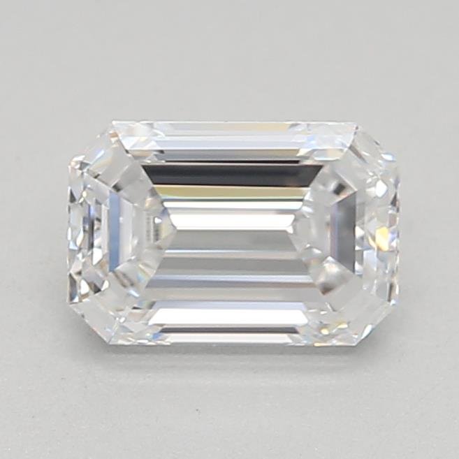 0.85ct D VVS2 Rare Carat Ideal Cut Emerald Lab Grown Diamond