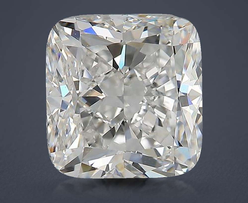 3.04 Carat Cushion Natural Diamond