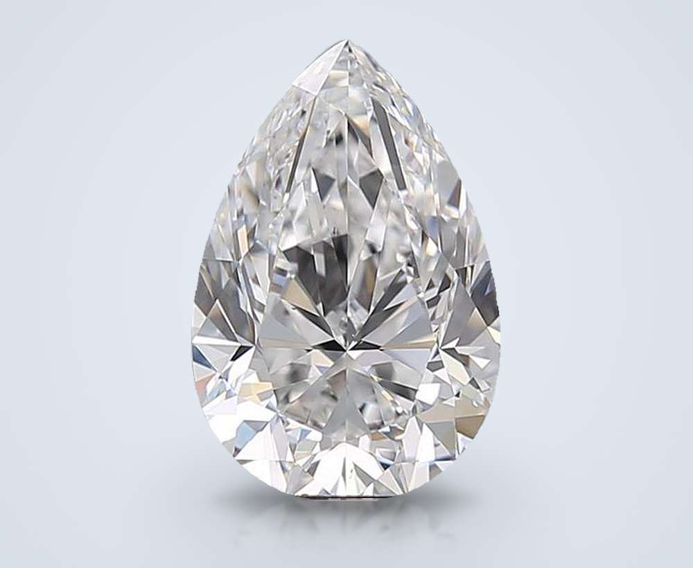 2.01 Carat Pear Natural Diamond