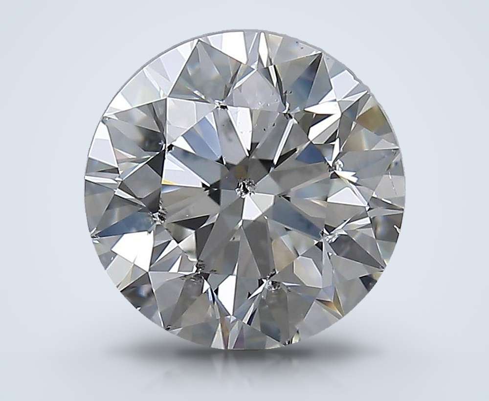 3.00 Carat Round Natural Diamond