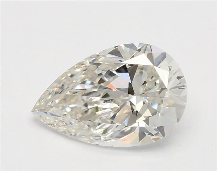 1.04ct H VVS2 Rare Carat Ideal Cut Pear Lab Grown Diamond