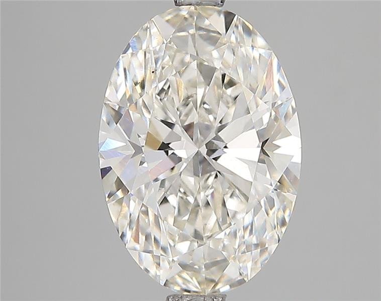 3.31ct I VS1 Rare Carat Ideal Cut Oval Lab Grown Diamond