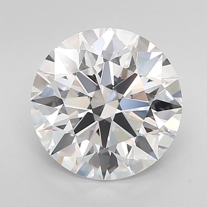 4.38ct D IF Rare Carat Ideal Cut Round Lab Grown Diamond