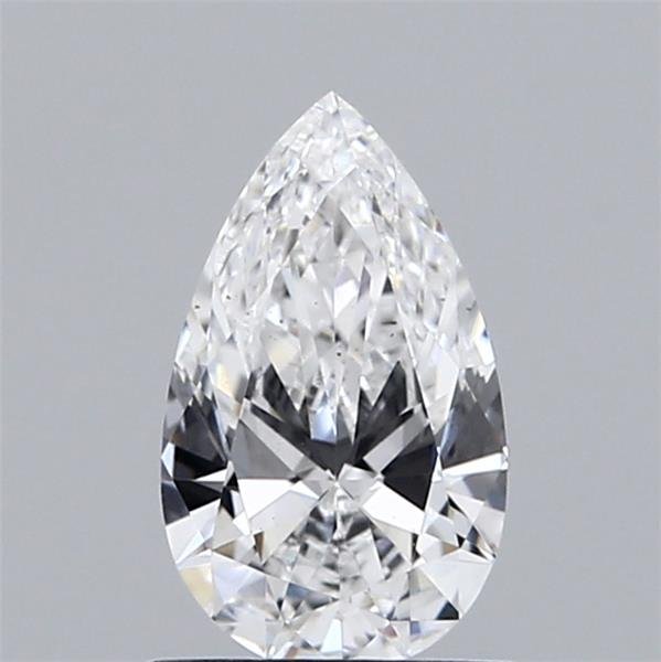 0.74ct E VS2 Rare Carat Ideal Cut Pear Lab Grown Diamond