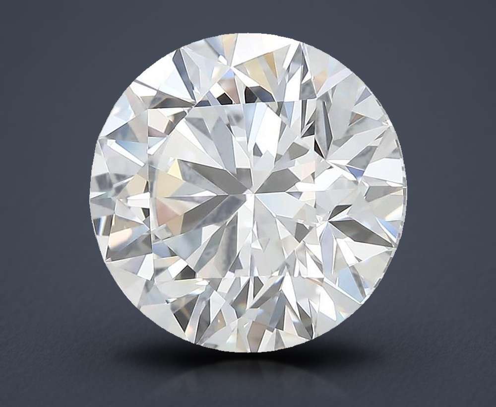 5.68 Carat Round Lab Diamond